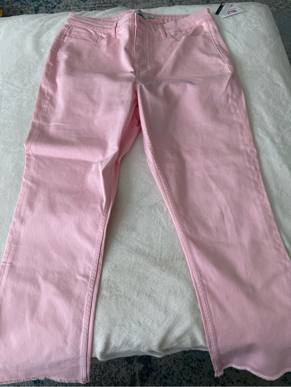 Vineyard vines Jamie high rise straight Pink jeans NEW Retail 89.99 Sz 31 D90